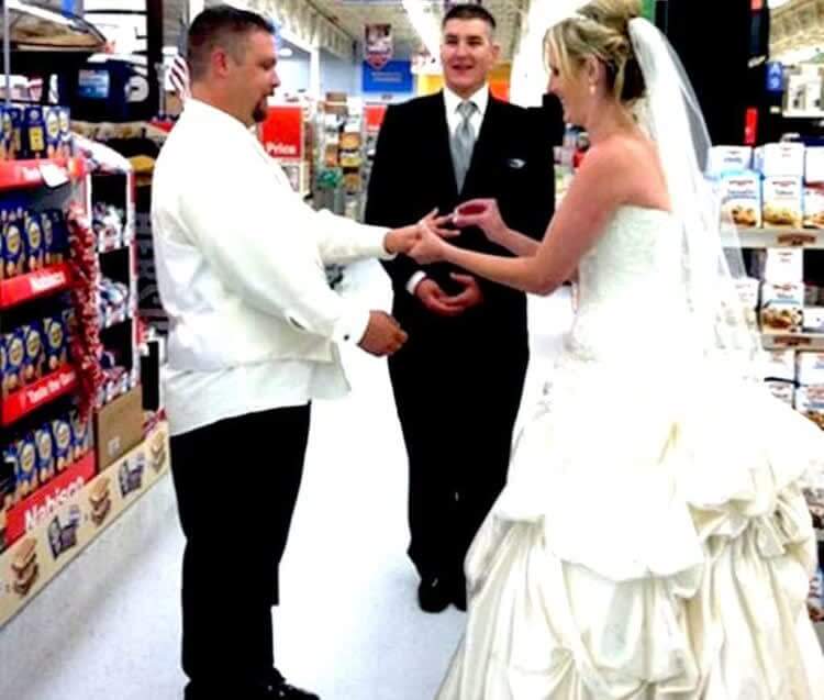 "By The Power Vested In Me By This Walmart Store, I Now Pronounce You Man And Wife"